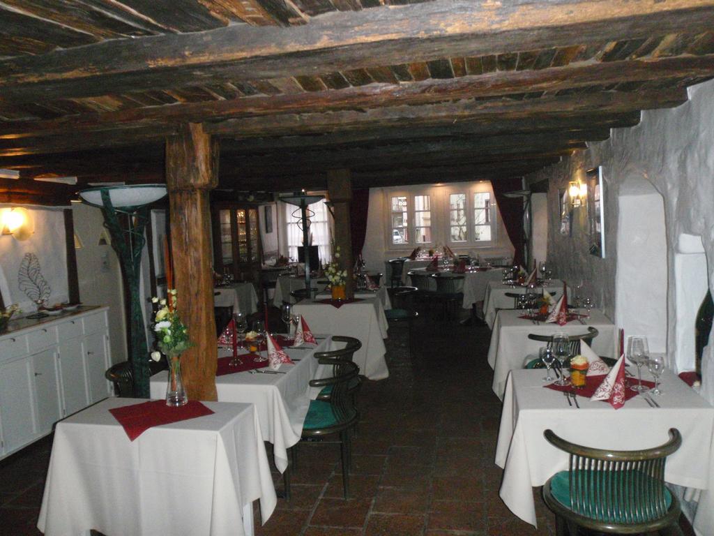 Hotel Restaurant Altes Badhaus エーバーバッハ エクステリア 写真
