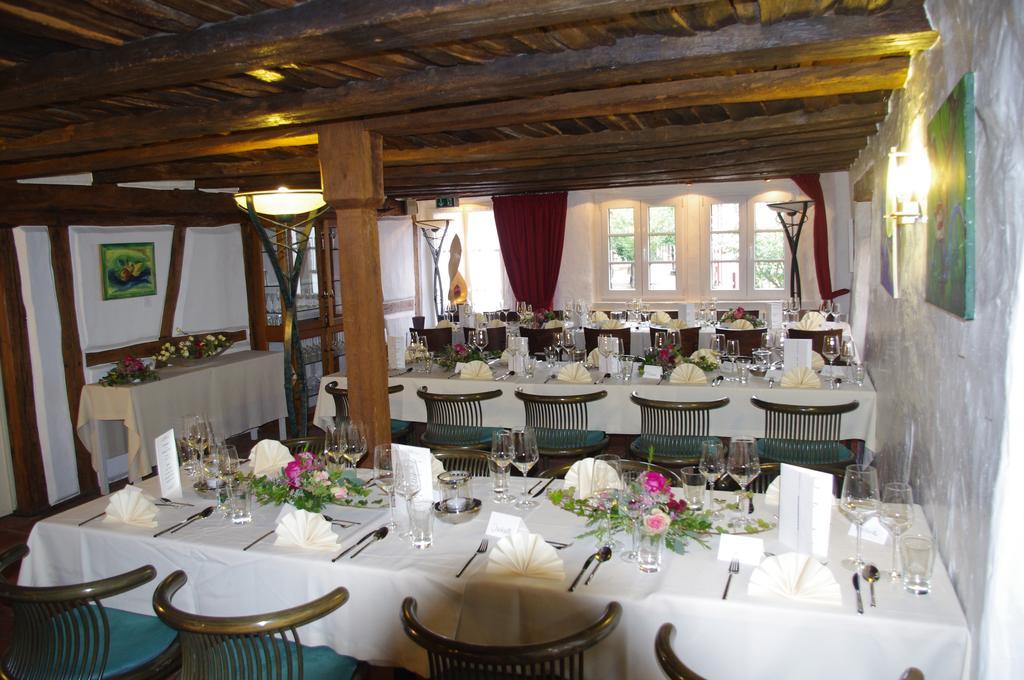 Hotel Restaurant Altes Badhaus エーバーバッハ エクステリア 写真