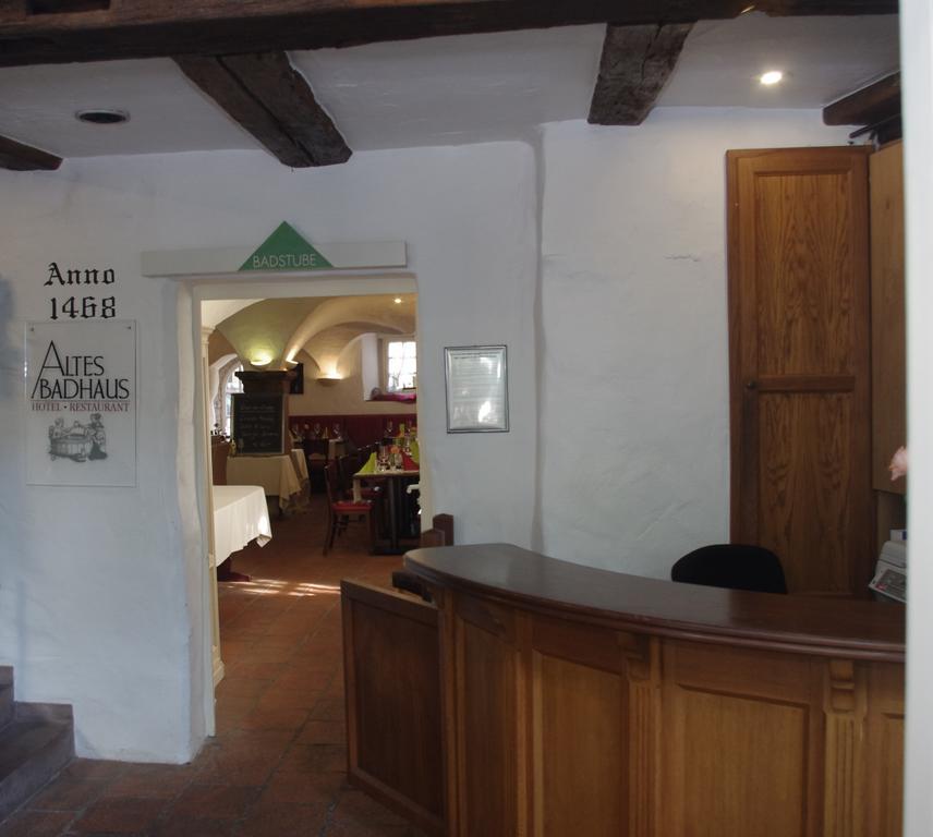 Hotel Restaurant Altes Badhaus エーバーバッハ エクステリア 写真
