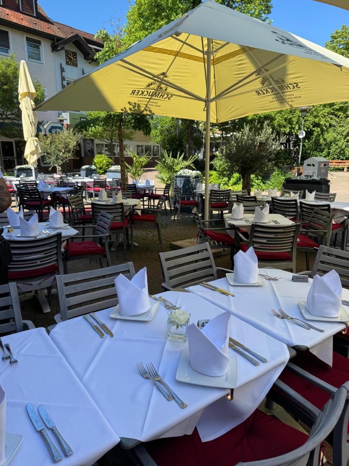 Hotel Restaurant Altes Badhaus エーバーバッハ エクステリア 写真