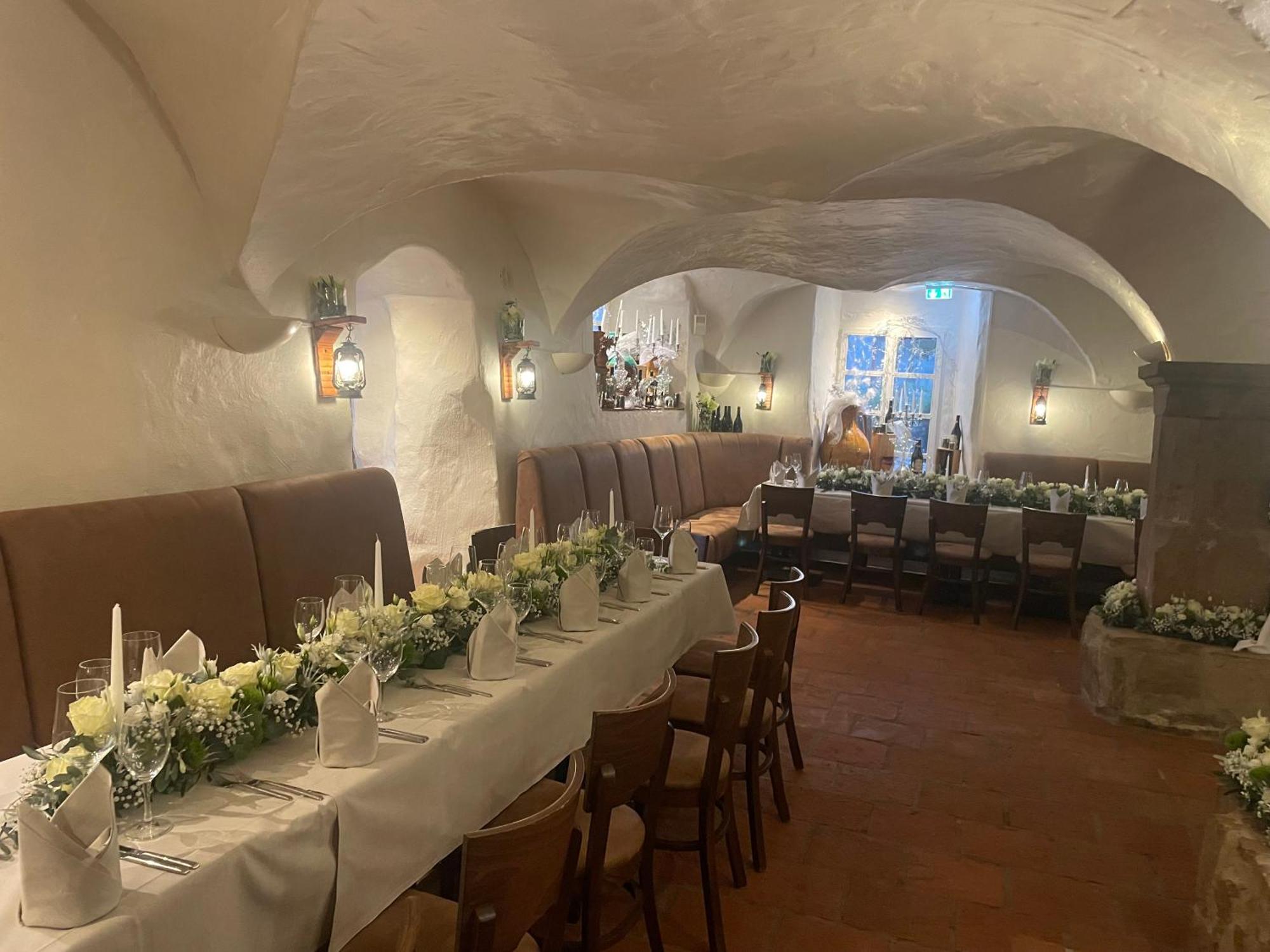 Hotel Restaurant Altes Badhaus エーバーバッハ エクステリア 写真
