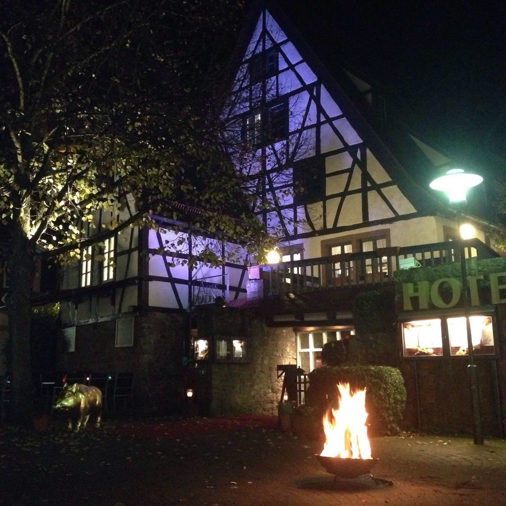 Hotel Restaurant Altes Badhaus エーバーバッハ エクステリア 写真
